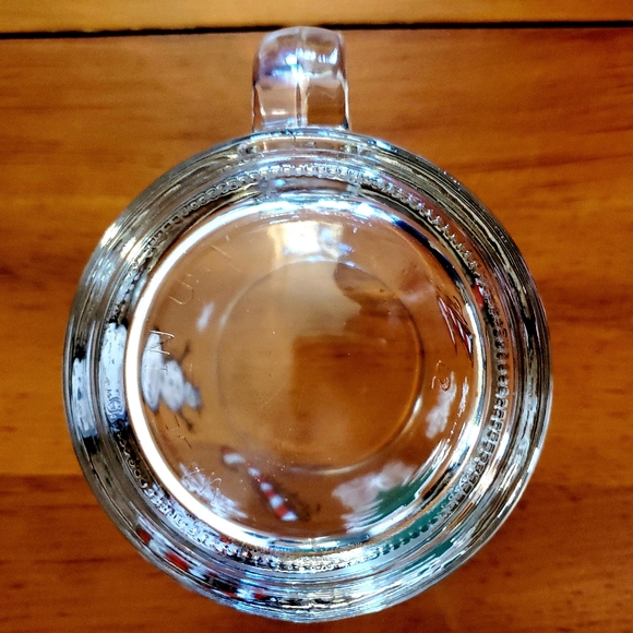 Starbucks Candy Cane Winter Christmas Tree Holiday Snow Painted Glass Coffee Mug - Picture 5 of 5